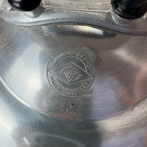 VTGDiamond Brand & Golden Cup Aluminum Thai Steamer Replacement Bowls Lids - Picture 3 of 11